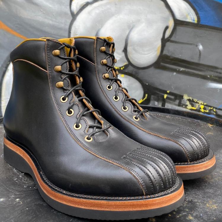 MorSon KC 1 with Local Black Teacore Leather